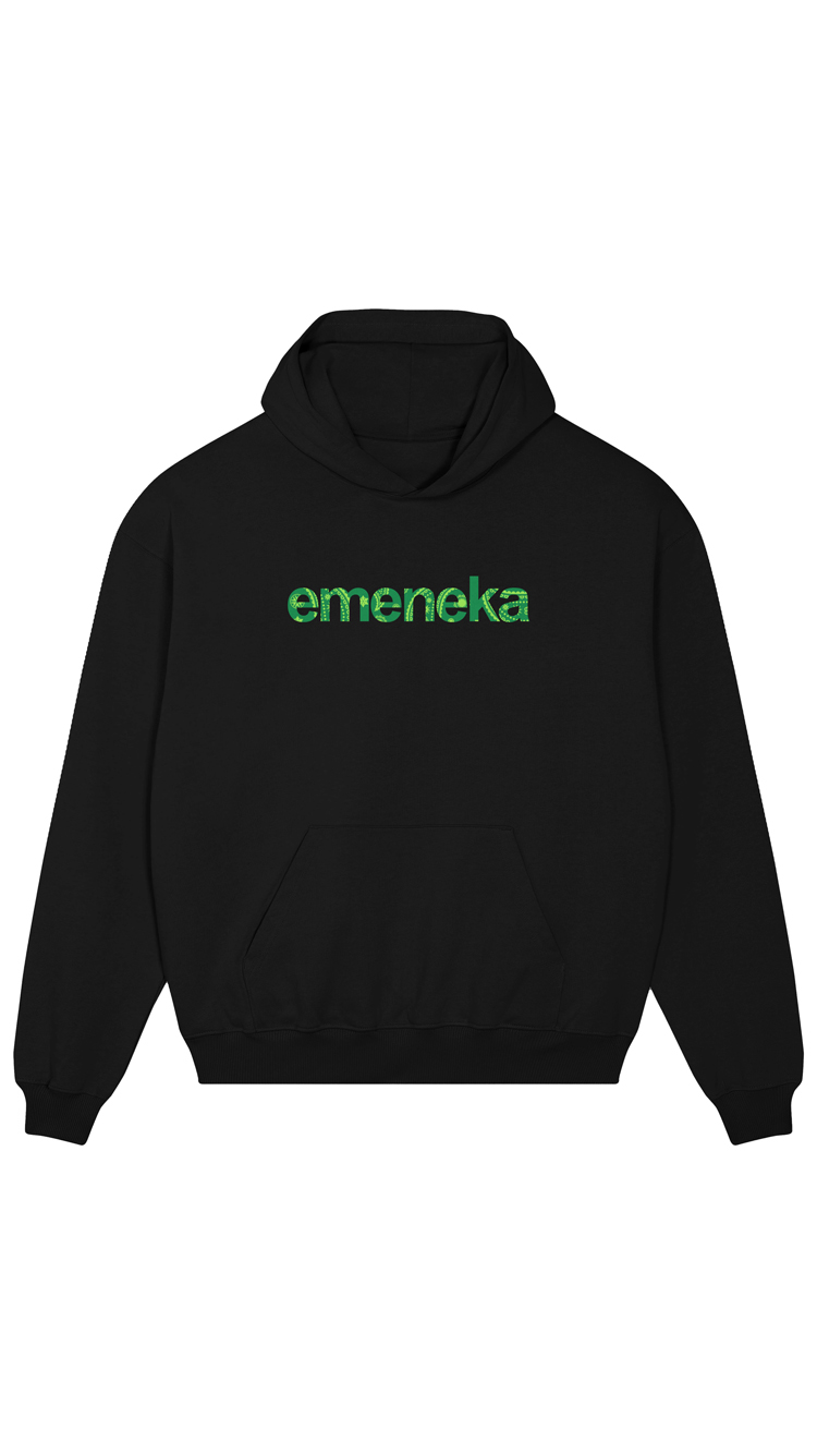 black green bandana front