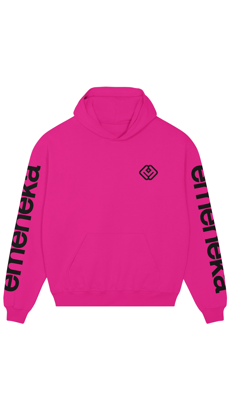 EMENEKA CLASSIC BIG LOGO FUCSIA FRONT